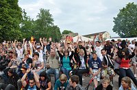 Public Viewing auf den Petersberg Bild: Public Viewing auf den Petersberg