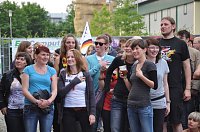 Public Viewing auf den Petersberg Bild: Public Viewing auf den Petersberg