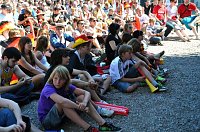 Bild: Public Viewing auf den Petersberg