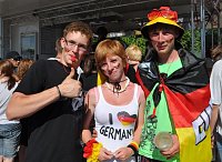 Bild: Public Viewing auf den Petersberg