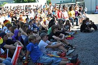 Bild: Public Viewing auf den Petersberg