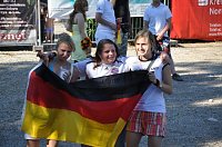 Bild: Public Viewing auf den Petersberg