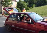 Bild: Wieder Autokorso