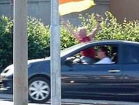 Bild: Wieder Autokorso