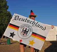 Bild: Public Viewing auf den Petersberg