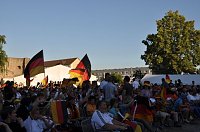 Bild: Public Viewing auf den Petersberg