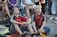 Bild: Public Viewing auf den Petersberg