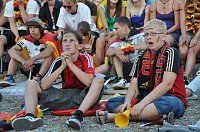 Bild: Public Viewing auf den Petersberg