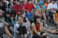 Bild: Public Viewing auf den Petersberg