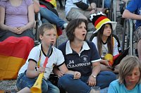 Bild: Public Viewing auf den Petersberg
