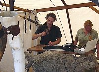 Bild: Mittelalterfest auf dem Strau&szlig;berg