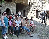 Bild: Mittelalterfest auf dem Strau&szlig;berg