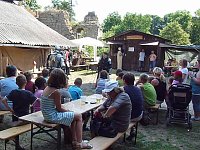 Bild: Mittelalterfest auf dem Strau&szlig;berg