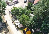 Bild: Mittelalterfest auf dem Strau&szlig;berg