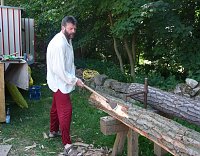 Bild: Mittelalterfest auf dem Strau&szlig;berg