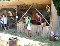 Bild: Mittelalterfest auf dem Strau&szlig;berg
