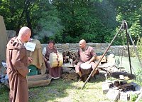 Bild: Mittelalterfest auf dem Strau&szlig;berg
