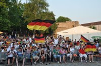 Public Viewing auf den Petersberg Bild: Public Viewing auf den Petersberg