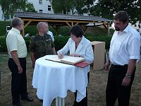 Lieberknecht bei Bundeswehr Bild: Lieberknecht bei Bundeswehr