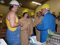 Bild: Lieberknecht unter Tage