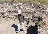 Grabungen auf Frauenberg Bild: Grabungen auf Frauenberg