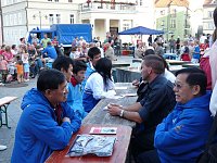 Bild: Athletenpr&auml;sentation des 15. Sparkassenmeetings 