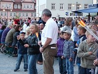 Bild: Athletenpr&auml;sentation des 15. Sparkassenmeetings 