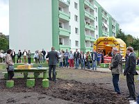Einweihung Spielplatz Bild: Einweihung Spielplatz