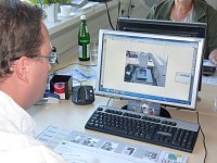 Bild: Offene T&uuml;r bei CSI