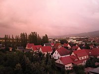 Bild: Orangefarbene Welt