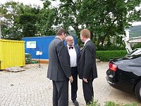Bild: Symbolischer Spatenstich