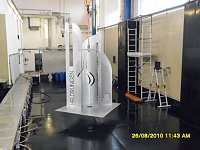 Pylone aufgesetzt Bild: Pylone aufgesetzt