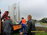 Pylone aufgesetzt Bild: Pylone aufgesetzt
