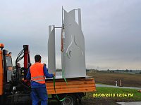 Pylone aufgesetzt Bild: Pylone aufgesetzt