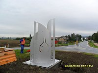 Pylone aufgesetzt Bild: Pylone aufgesetzt