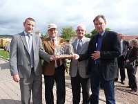 Grundsteinlegung BHKW Wippertor Bild: Grundsteinlegung BHKW Wippertor