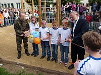 Bild: Einweihung Spielplatz