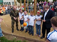Bild: Einweihung Spielplatz