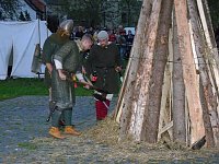 Bild: Feuerschau zum Bauernmarkt