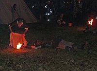 Bild: Feuerschau zum Bauernmarkt