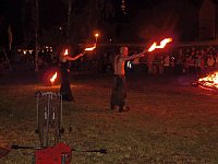 Bild: Feuerschau zum Bauernmarkt