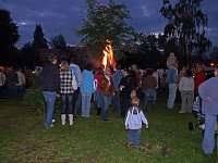 Bild: Feuerschau zum Bauernmarkt