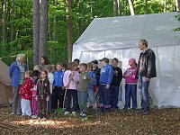 Bild: Ministerin im Kindergarten Hachelbich