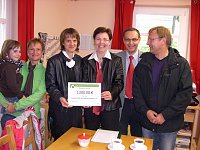 Bild: Ministerin im Kindergarten Hachelbich