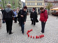 Bild: Kerzen entz&uuml;ndet