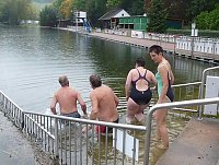 Bild: Abbaden der Wasserwacht