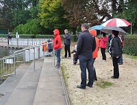 Bild: Abbaden der Wasserwacht