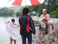 Bild: Abbaden der Wasserwacht