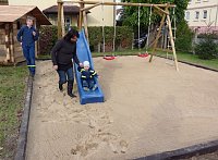 Bild: Familientag beim THW