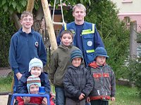Bild: Familientag beim THW